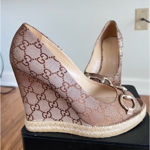 Vintage gucci platforms